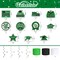 Green Themed 2026 Graduation Decorations Set - Congrats Grad Banner, Class of 2026 Backdrop, Balloons & Streamers Kit - Complete Party Supplies for High School & College Celebrations